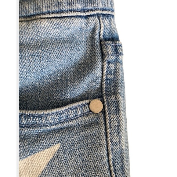 Stella McCartney White and Blue Skinny Jumpsuit - Picture 9 of 12